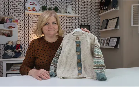 5-6 Yaş Erkek Çocuklar İçin Hırka Modeli