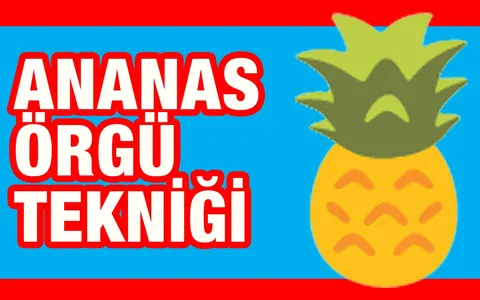 Ananas Örgü Örneği!