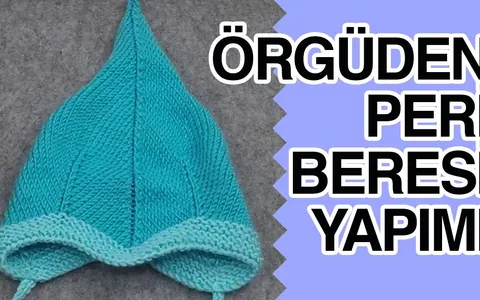 Bebek Fotoğrafiçıları için Örgüden Peri Beresi Yapımı