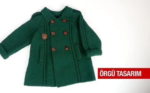 Efsane Erkek Çocuk Mantosu - Adım adım örgü anlatım