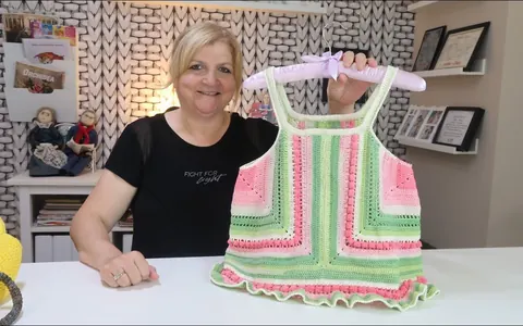 İki Kolay Motif İle Pratik Bluz Örgüsü
