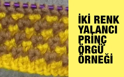 İki Renkli Yalancı Prinç Örneği