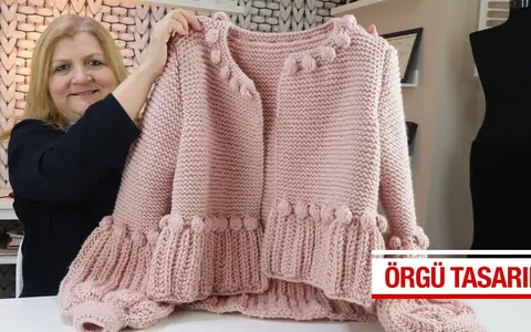 Örgü ile Genç Kızlar İçin Hırka Modeli