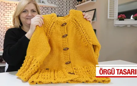 Örgü ile Genç Kızlar için Robadan Çok Hoş Hırka Yapılışı - Detaylı Anlatım