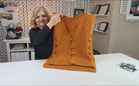 Yandan düğmeli kadın yeleği nasıl örülür? Örgü Modelleri